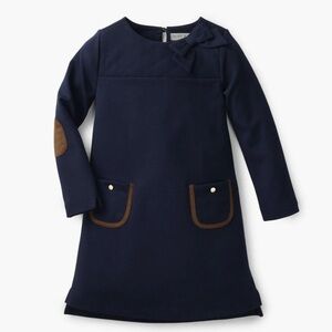 Hope & Henry Girls’ Quilted Ponte Riding Dress - 5